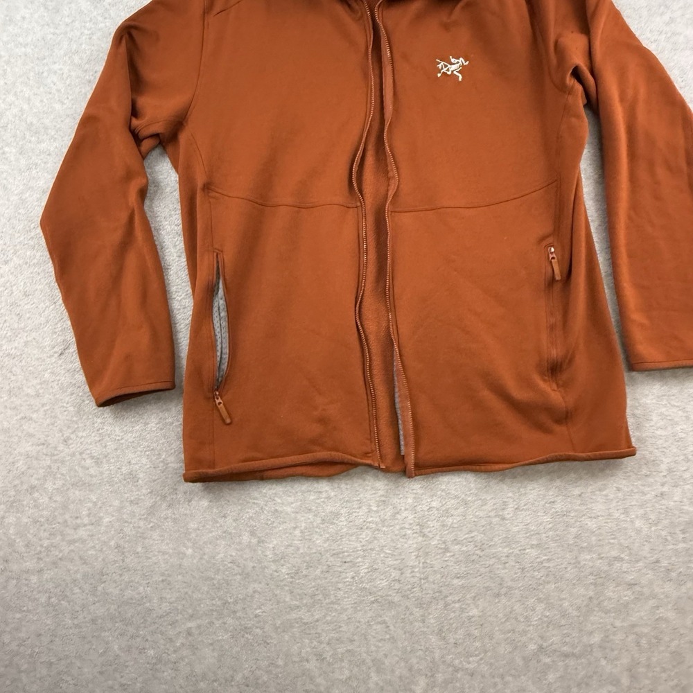 Arc'teryx Kyanite Hoody Men's Orange XXL Fleece Mid Weight Layer Jacket 2xl ** - Picture 2 of 12